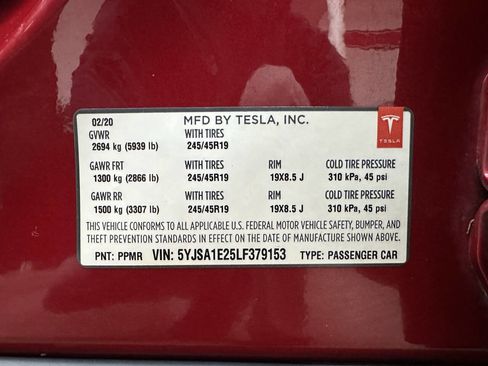 Used 2020 Tesla Model S AWD image 30