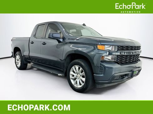 Used 2021 Chevrolet Silverado 1500 Custom w/ LPO, Dark Essentials Package AWD/4WD image 1