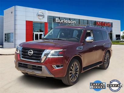 Certified 2023 Nissan Armada Platinum w/ Captain's Chairs Package