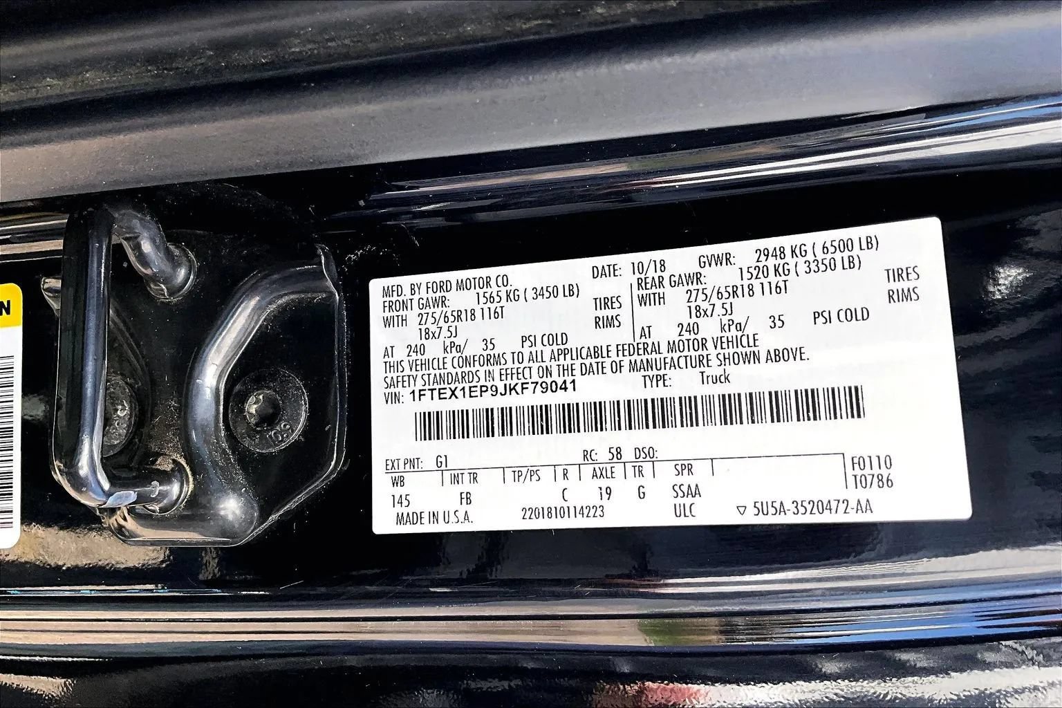 Used 2018 Ford F150 XLT w/ Equipment Group 302A Luxury AWD/4WD image 18