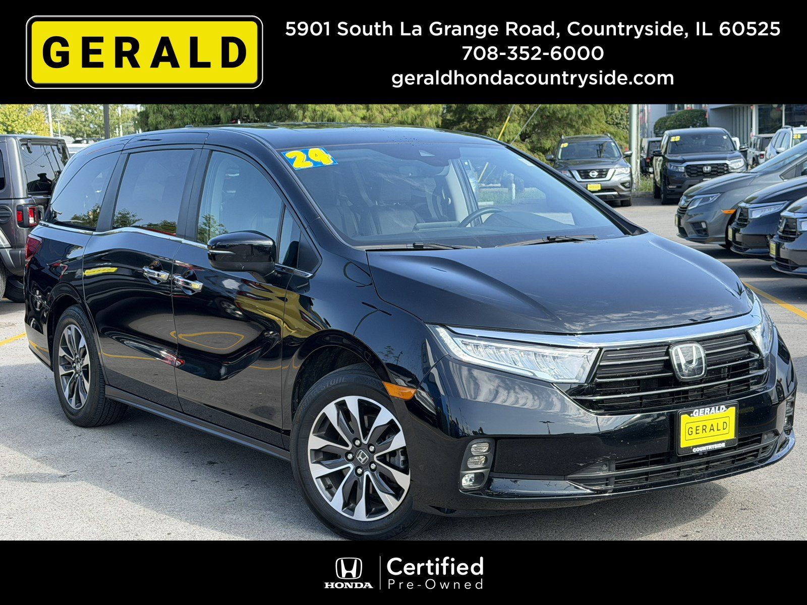 Certified 2024 Honda Odyssey EX-L image 1