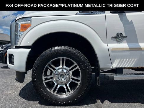 Used 2013 Ford F350 Platinum w/ FX4 Off Road Pkg AWD/4WD image 36