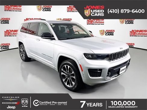 Used 2023 Jeep Grand Cherokee L Overland w/ Advanced Protech Group III AWD/4WD image 1