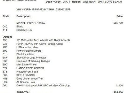 Certified 2022 Mercedes-Benz GLE 350 image 4