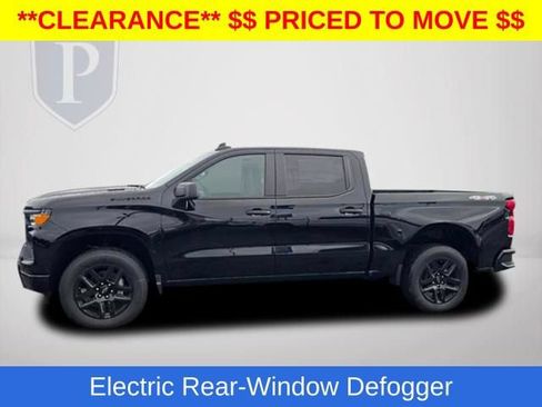 New 2026 Chevrolet Silverado 1500 Custom w/ LPO, Dark Essentials Package AWD/4WD image 12