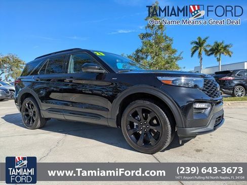 Certified 2023 Ford Explorer ST-Line w/ Class IV Trailer Tow Package image 1