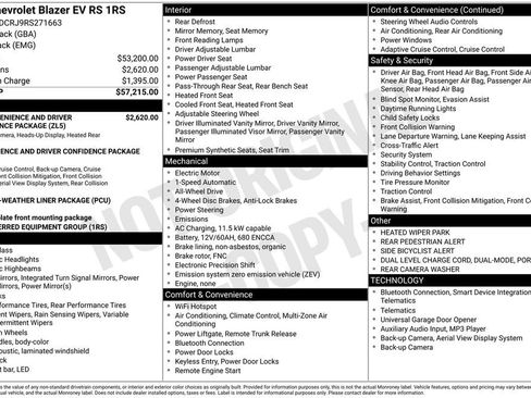 Used 2024 Chevrolet Blazer EV RS image 28