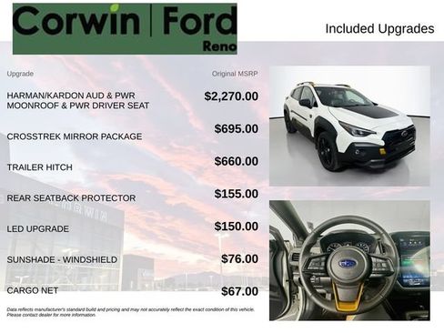 Used 2024 Subaru Crosstrek 2.5i Wilderness w/ Crosstrek Mirror Package AWD/4WD image 3
