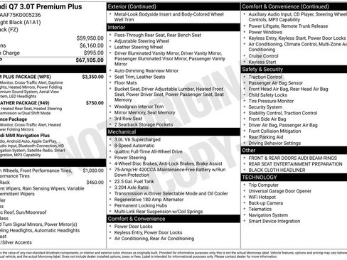 Used 2019 Audi Q7 3.0T Premium Plus w/ Premium Plus Package image 5