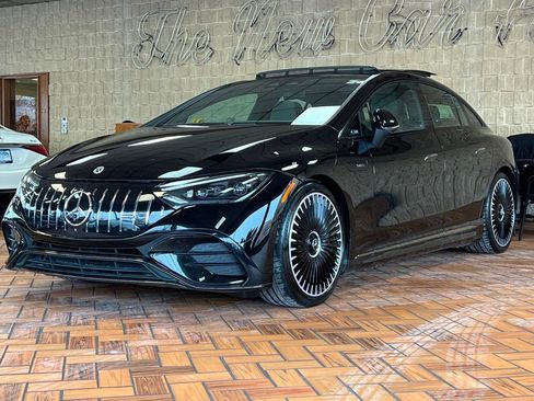 Used 2023 Mercedes-Benz EQE AMG 4MATIC Sedan w/ AMG Night Package image 2