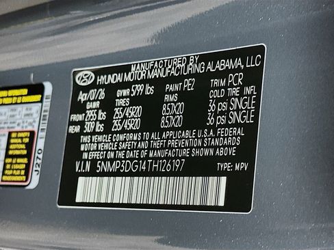 New 2026 Hyundai Santa Fe Limited AWD/4WD image 23