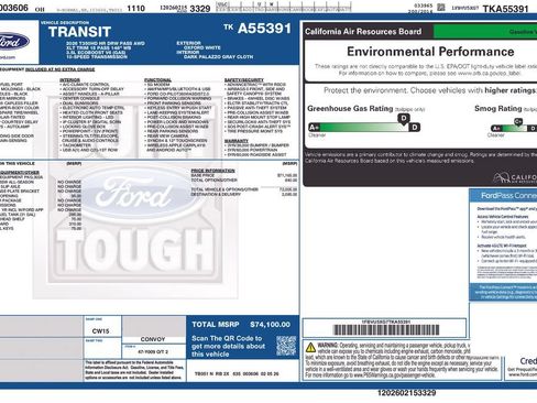 Used 2026 Ford Transit 350 XLT AWD/4WD image 7