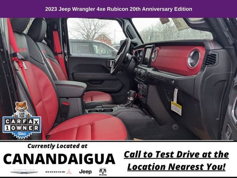 Used 2023 Jeep Wrangler Unlimited Rubicon 4xe AWD/4WD image 35