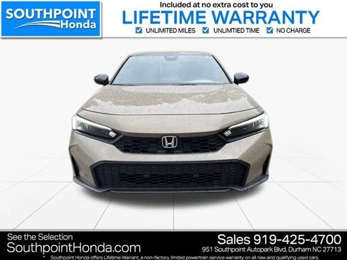New 2026 Honda Civic Sport image 2