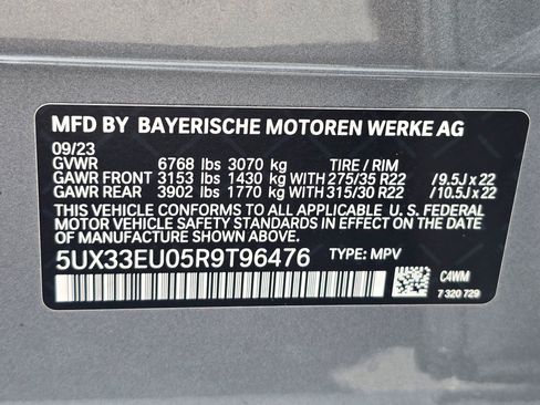Used 2024 BMW X5 M60i w/ Executive Package AWD/4WD image 30