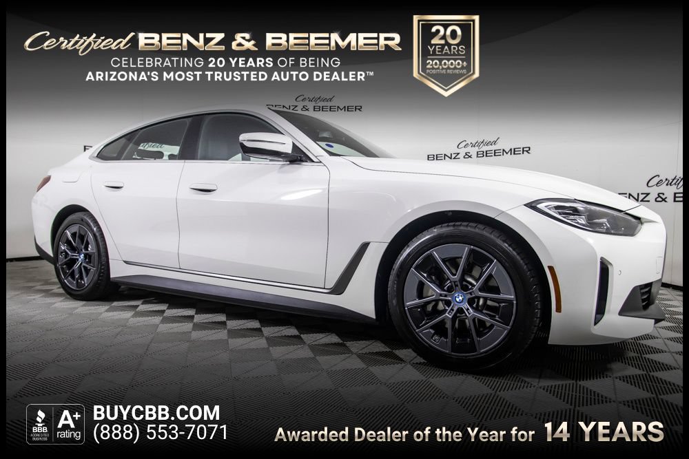 Used 2023 BMW i4 eDrive35 w/ Premium Package RWD image 1