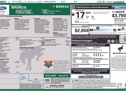 Certified 2022 Ford Bronco Badlands AWD/4WD image 5