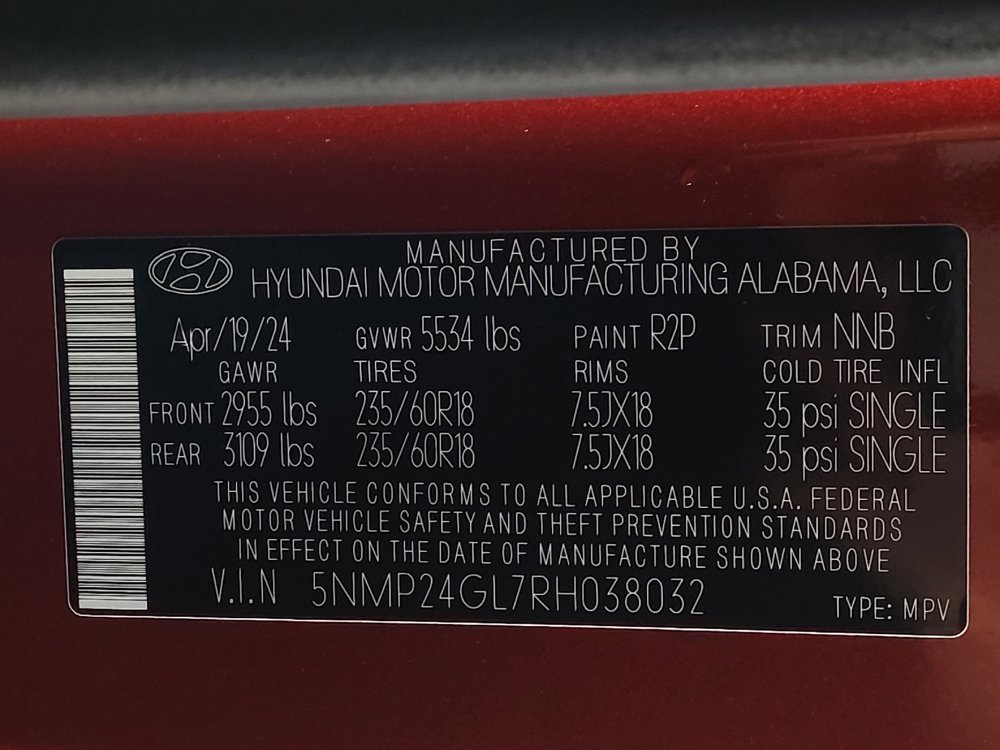 Used 2024 Hyundai Santa Fe SEL FWD image 33