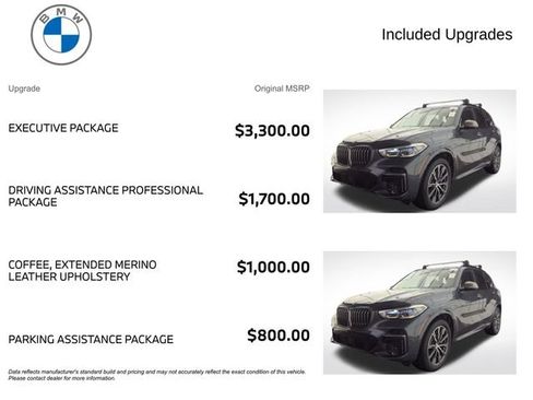 Used 2022 BMW X5 M50i w/ Executive Package AWD/4WD image 3