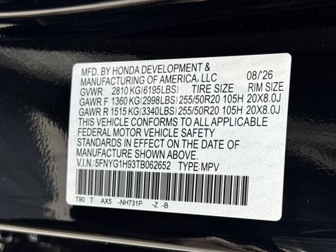 New 2026 Honda Pilot Black Edition image 41