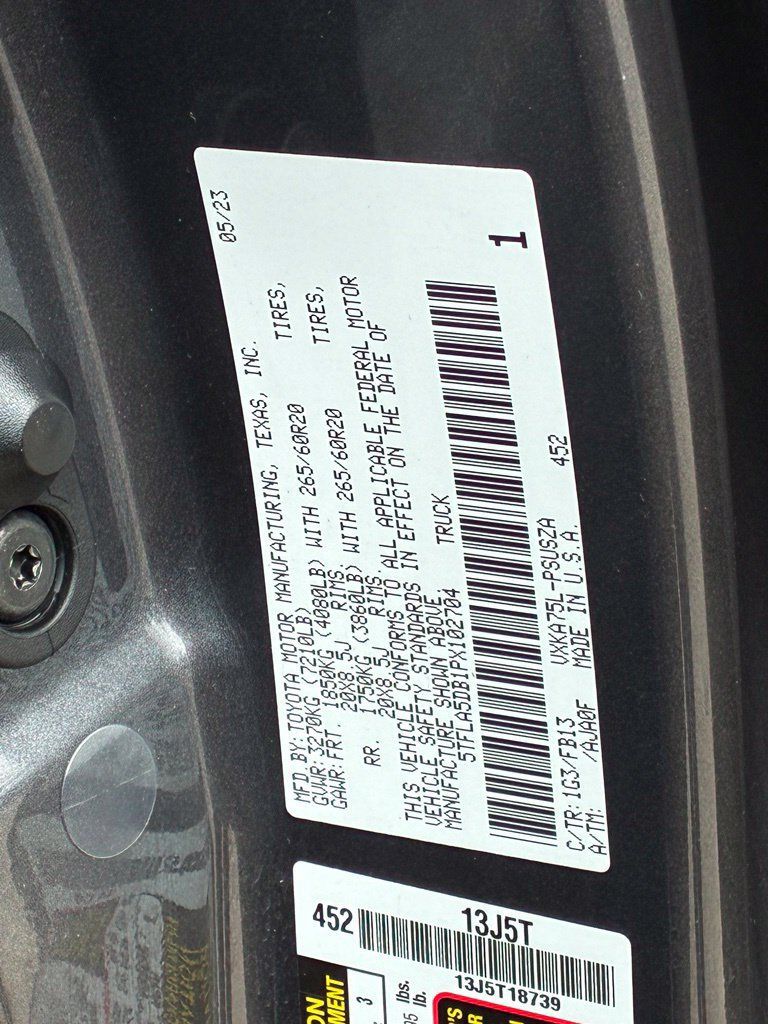 Used 2023 Toyota Tundra SR5 AWD/4WD image 34