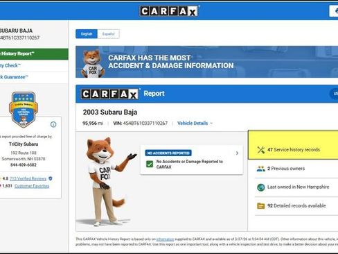 Used 2003 Subaru Baja image 4