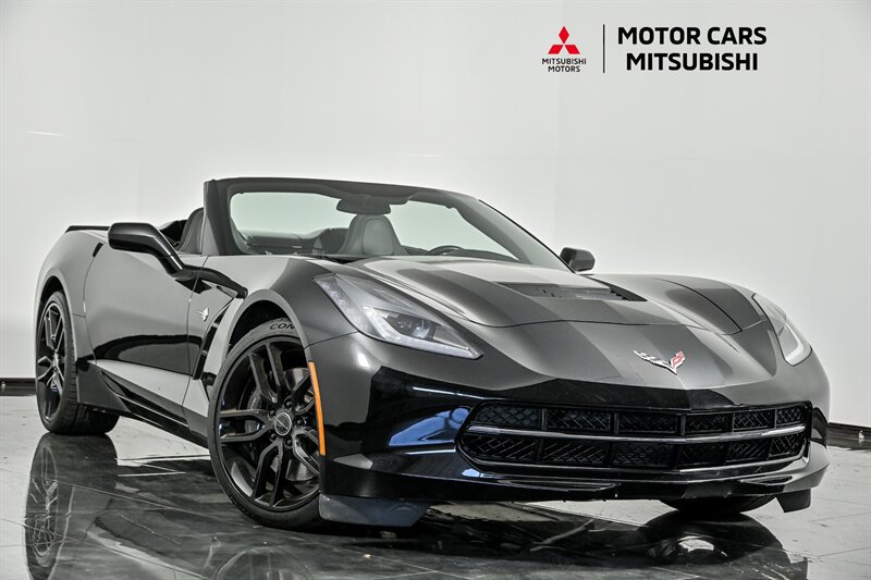 Used 2014 Chevrolet Corvette Stingray Convertible w/ 3LT Preferred Equipment Group RWD image 1