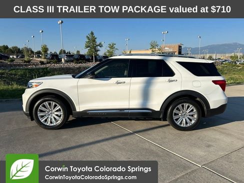 Used 2020 Ford Explorer Limited w/ Class III Trailer Tow Package RWD image 5