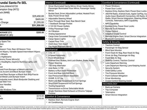 Used 2022 Hyundai Santa Fe SEL w/ Cargo Package image 6