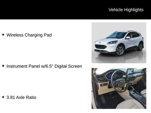 Used 2021 Ford Escape SEL w/ Technology Package image 21