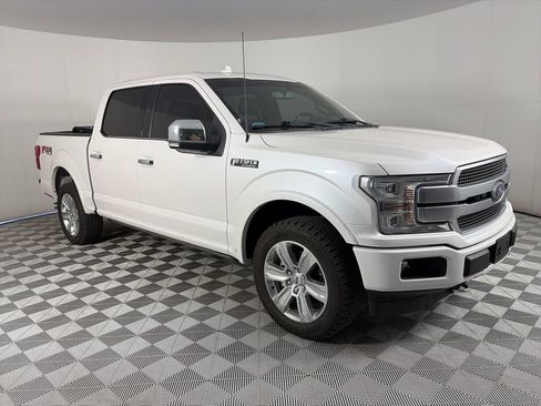 Certified 2018 Ford F150 Platinum w/ Equipment Group 701A Luxury AWD/4WD image 1