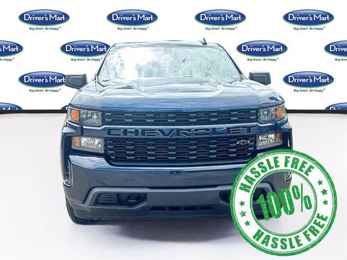 Used 2021 Chevrolet Silverado 1500 Custom w/ LPO, Dark Essentials Package AWD/4WD image 2