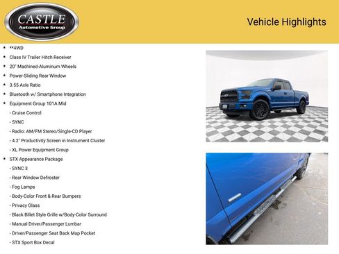 Used 2017 Ford F150 XL w/ Equipment Group 101A Mid image 4