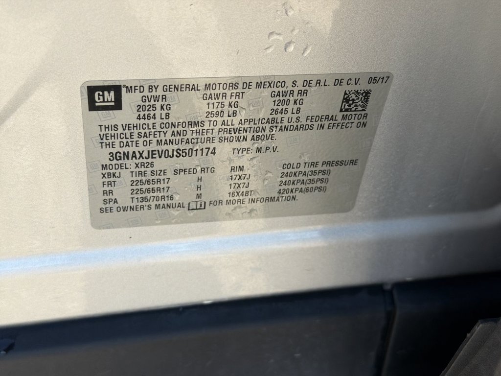 Used 2018 Chevrolet Equinox LT w/ Sun & Infotainment Package FWD image 34