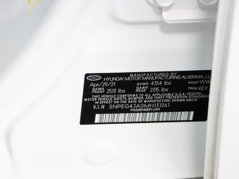 Used 2021 Hyundai Sonata SE FWD image 30