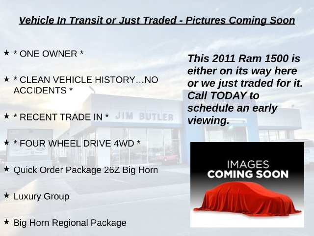 Used 2011 RAM 1500 Big Horn AWD/4WD image 2