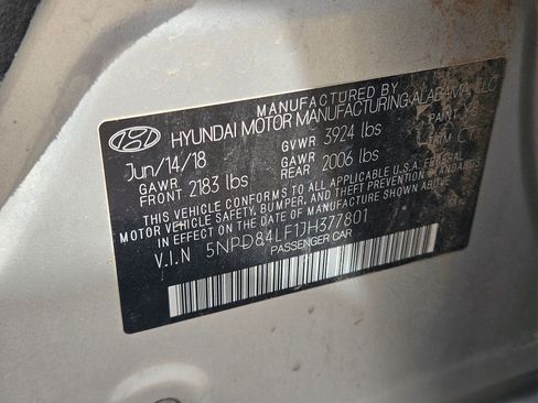 Used 2018 Hyundai Elantra SEL w/ Cargo Package FWD image 27