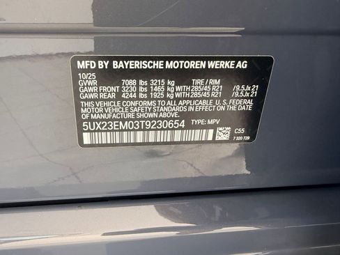 Certified 2026 BMW X7 xDrive40i AWD/4WD image 19