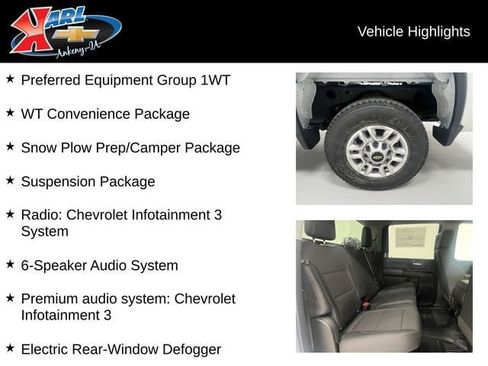 New 2026 Chevrolet Silverado 2500 W/T w/ WT Convenience Package AWD/4WD image 3