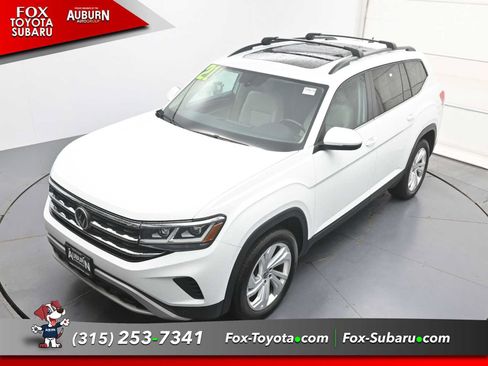 Used 2021 Volkswagen Atlas SE w/ Panoramic Sunroof Package AWD/4WD image 35