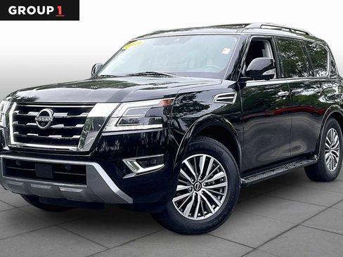 Used 2023 Nissan Armada SL w/ Captain's Chairs Package RWD image 1