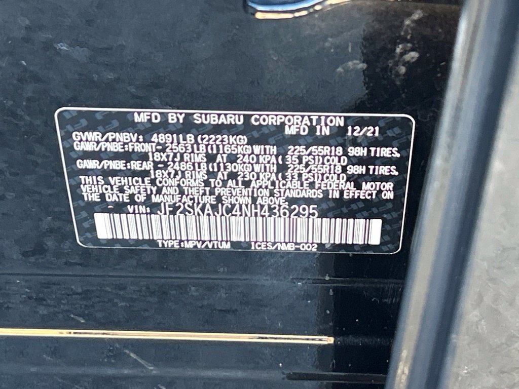 Used 2022 Subaru Forester Sport w/ Popular Package #2 AWD/4WD image 55