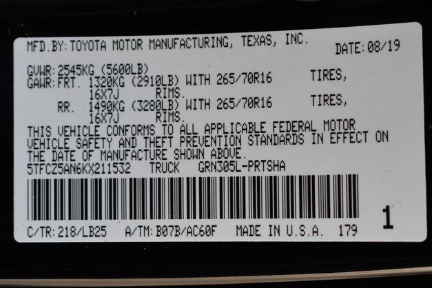Used 2019 Toyota Tacoma TRD Pro AWD/4WD image 34