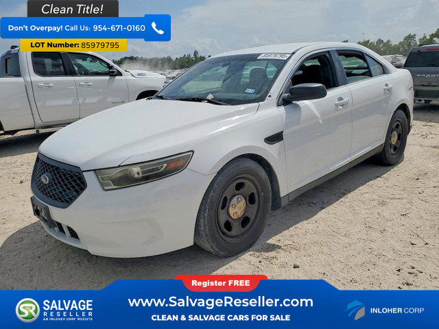 Used 2017 Ford Taurus Police Interceptor w/ Ready For The Road Package FWD image 1