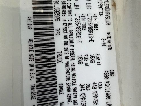 Used 2001 Dodge Ram 3500 Truck 4x4 Quad Cab image 31