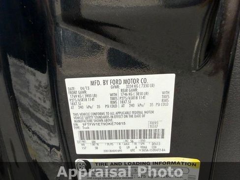 Used 2013 Ford F150 FX4 w/ Luxury Equipment Group AWD/4WD image 9