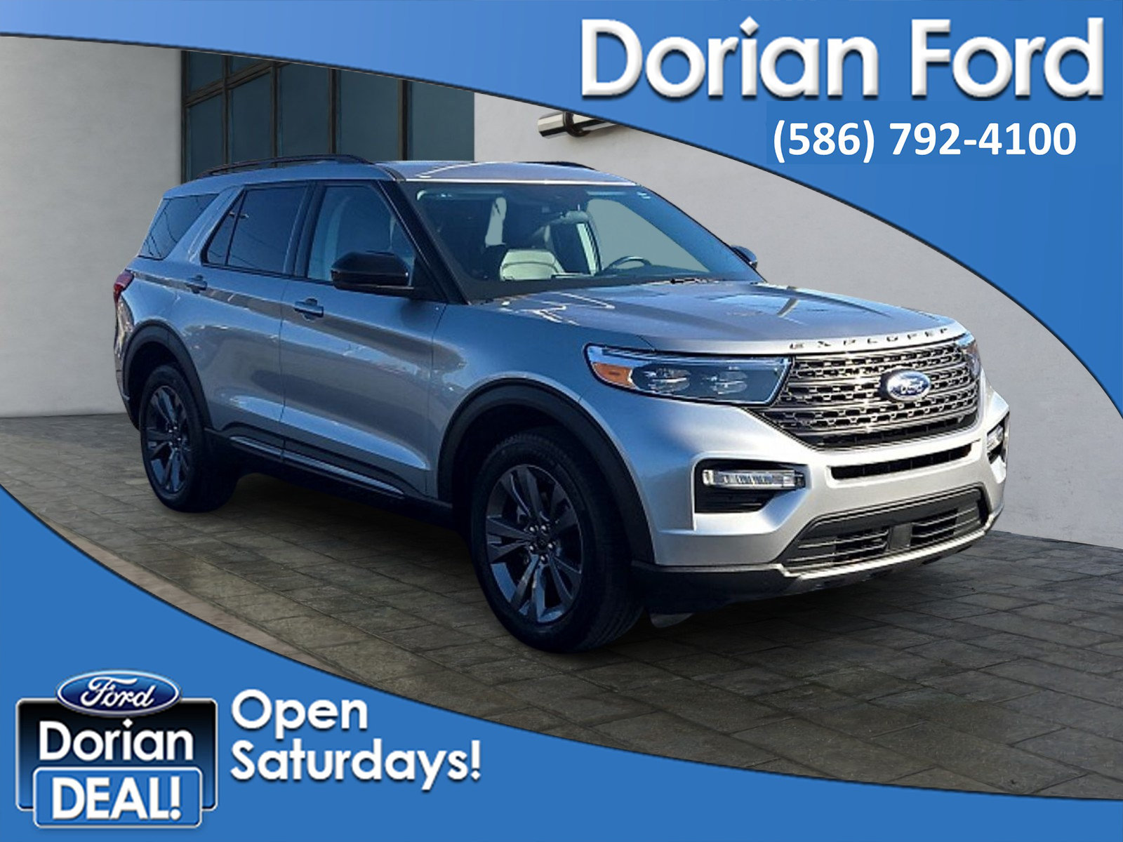 Certified 2023 Ford Explorer XLT w/ Equipment Group 202A AWD/4WD image 1