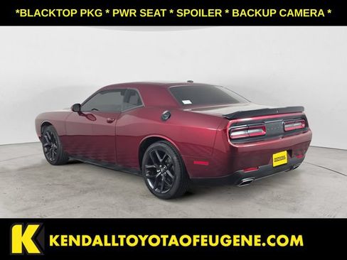 Used 2022 Dodge Challenger SXT w/ Blacktop Package RWD image 3