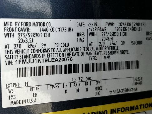 Used 2020 Ford Expedition Limited RWD image 39