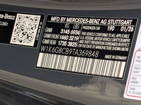 New 2026 Mercedes-Benz S 63 AMG S image 17